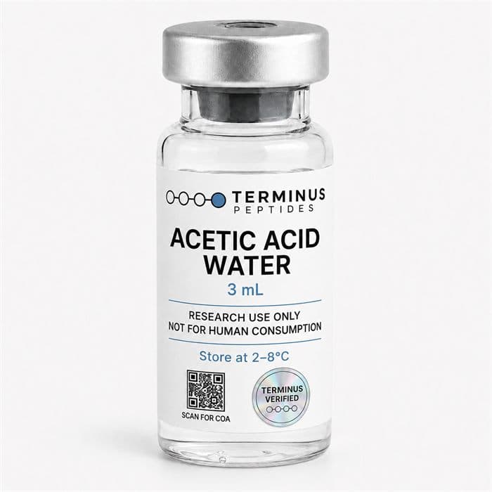 Acetic acid solution vial