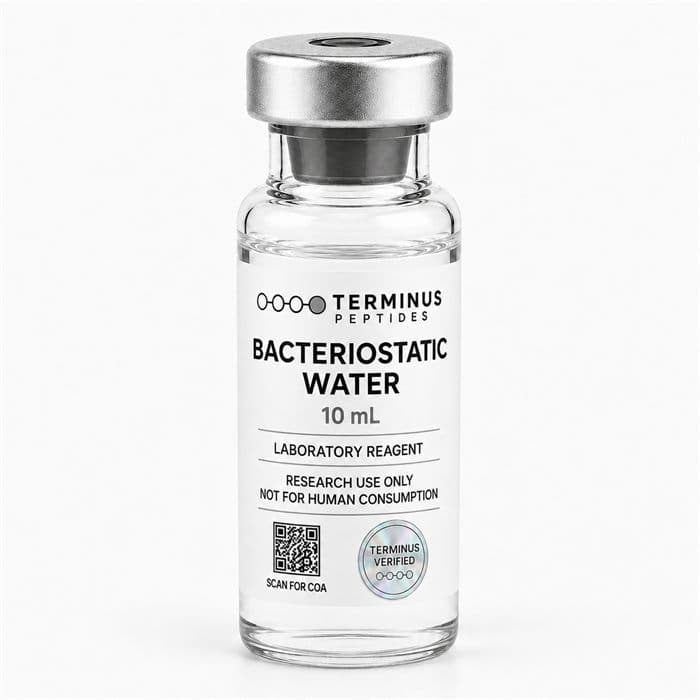 Bacteriostatic water vial