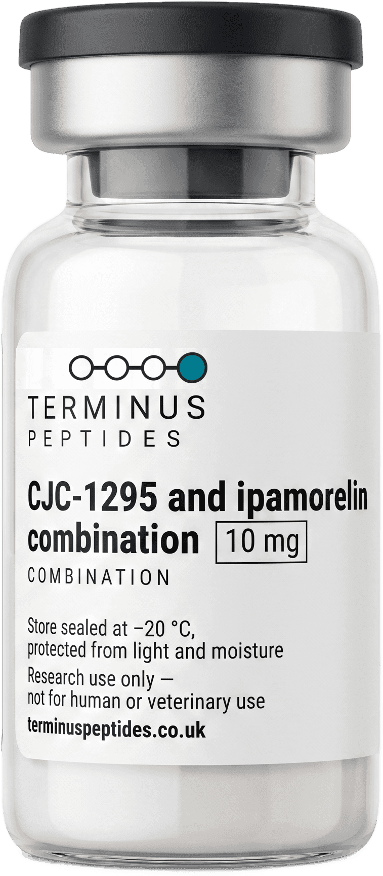CJC-1295 and ipamorelin 10 mg product photograph